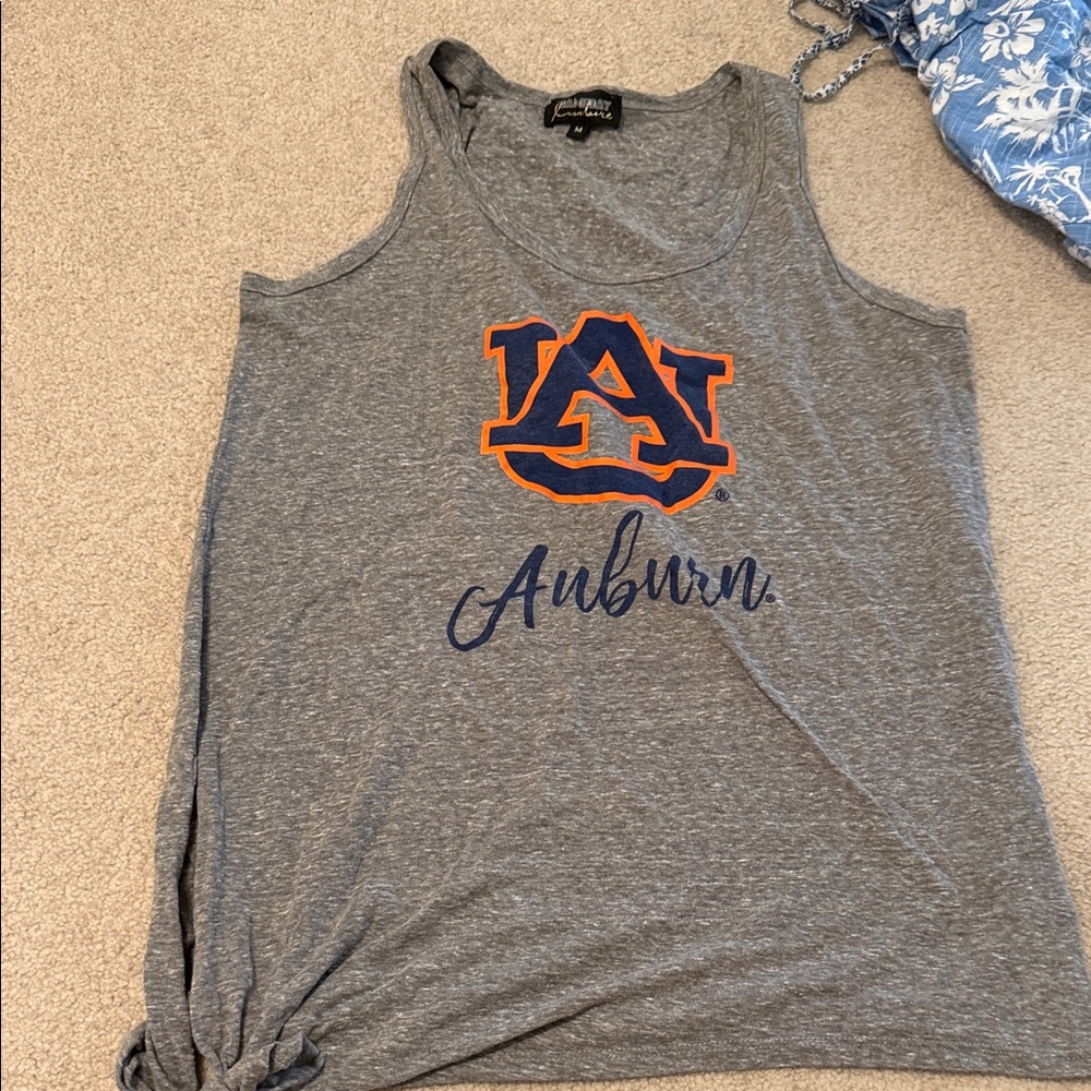 Gray Auburn Women's Tank Top